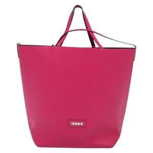 Marni Leather Tote Bag Pink